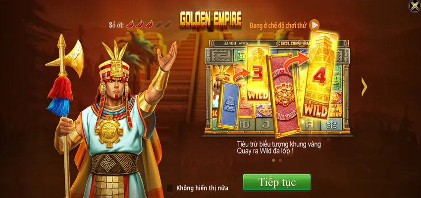 Tham gia slotgame Đế chế vàng, đắm chìm vào thế giới huyền bí Ai Cập cổ đại