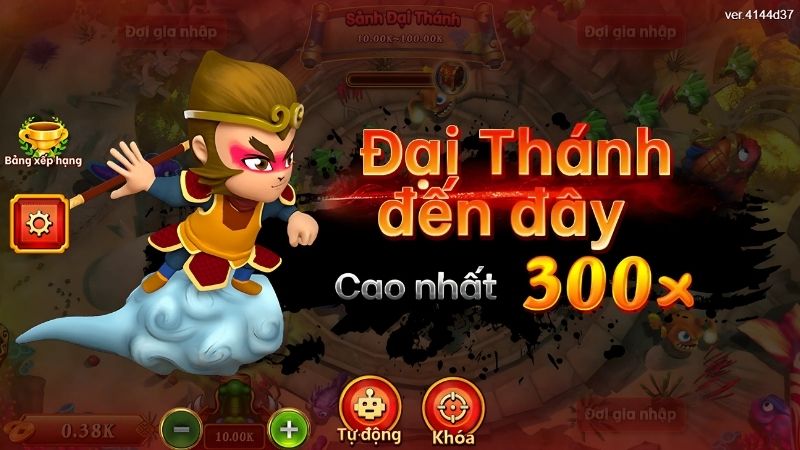 Bắn cá Đại Thánh Câu Cá hạ Đại Thánh Tôn Ngộ Không