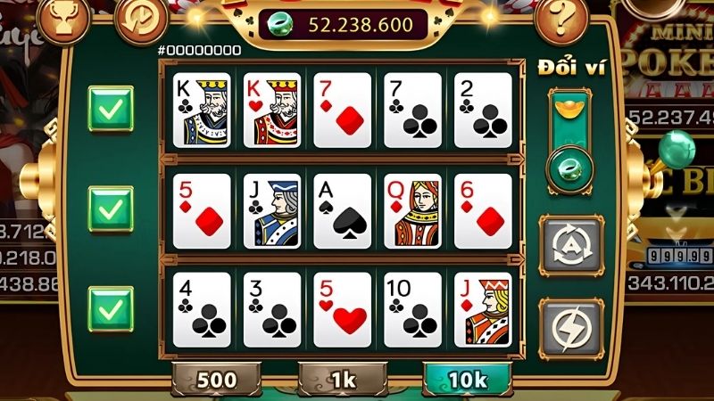 Lưu ý về điều kiện chơi Mini Poker