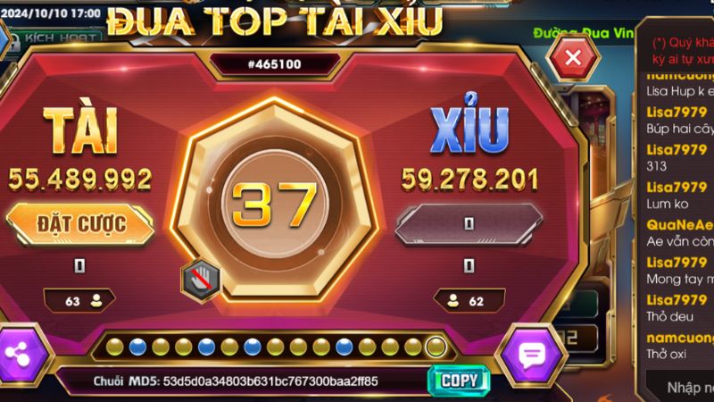 game tài xỉu MD5 Kingfun